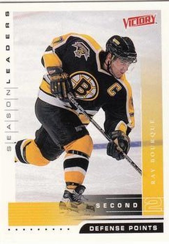 #343 Ray Bourque - Boston Bruins - 1999-00 Upper Deck Victory Hockey