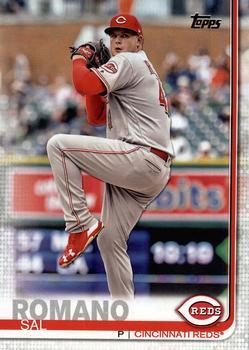 #343 Sal Romano - Cincinnati Reds - 2019 Topps Baseball