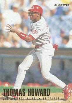 #343 Thomas Howard - Cincinnati Reds - 1996 Fleer Baseball