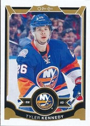 #343 Tyler Kennedy - New York Islanders - 2015-16 O-Pee-Chee Hockey
