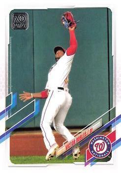 #343 Victor Robles - Washington Nationals - 2021 Topps Baseball