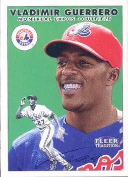 #343 Vladimir Guerrero - Montreal Expos - 2000 Fleer Tradition Baseball