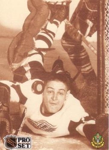 #343 Terry Sawchuk - 1991-92 Pro Set Hockey