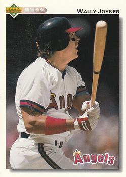 #343 Wally Joyner - California Angels - 1992 Upper Deck Baseball