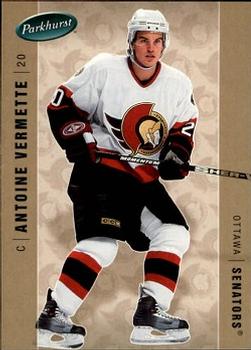 #343 Antoine Vermette - Ottawa Senators - 2005-06 Parkhurst Hockey