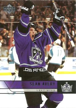 #343 Sean Avery - Los Angeles Kings - 2006-07 Upper Deck Hockey
