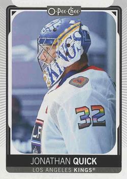 #343b Jonathan Quick - Special Jersey - Los Angeles Kings - 2021-22 O-Pee-Chee Hockey