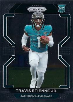 #344 Travis Etienne Jr. - Jacksonville Jaguars - 2021 Panini Prizm Football