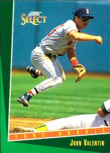 #344 John Valentin - Boston Red Sox - 1993 Select Baseball