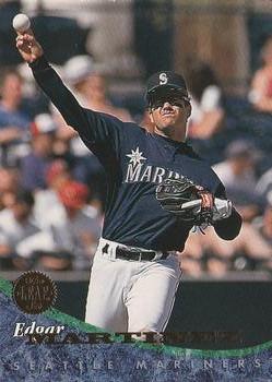 #344 Edgar Martinez - Seattle Mariners - 1994 Leaf Baseball