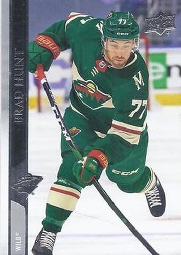 #344 Brad Hunt - Minnesota Wild - 2020-21 Upper Deck Hockey