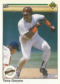 #344 Tony Gwynn - San Diego Padres - 1990 Upper Deck Baseball