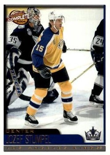 #344 Jozef Stumpel - Los Angeles Kings - 2003-04 Pacific Complete Hockey