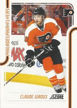 #344 Claude Giroux - Philadelphia Flyers - 2011-12 Score Hockey