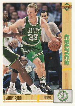 #344 Larry Bird - Boston Celtics - 1991-92 Upper Deck Basketball