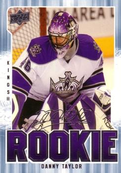 #344 Danny Taylor - Los Angeles Kings - 2008-09 Upper Deck MVP Hockey