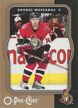 #344 Andrej Meszaros - Ottawa Senators - 2007-08 O-Pee-Chee Hockey