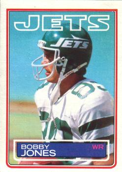 #344 Bobby Jones - New York Jets - 1983 Topps Football