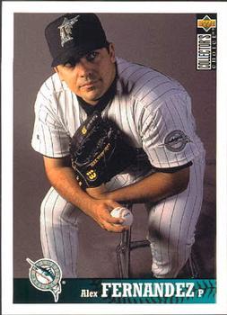 #344 Alex Fernandez - Florida Marlins - 1997 Collector's Choice Baseball