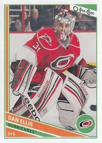 #344 Dan Ellis - Carolina Hurricanes - 2013-14 O-Pee-Chee Hockey