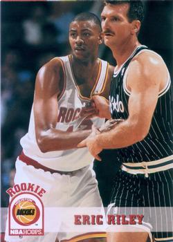 #344 Eric Riley - Houston Rockets - 1993-94 Hoops Basketball