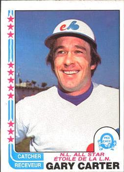 #344 Gary Carter - Montreal Expos - 1982 O-Pee-Chee Baseball