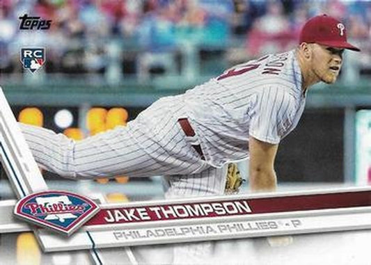 #344 Jake Thompson - Philadelphia Phillies - 2017 Topps Baseball