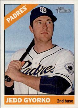 #344 Jedd Gyorko - San Diego Padres - 2015 Topps Heritage Baseball
