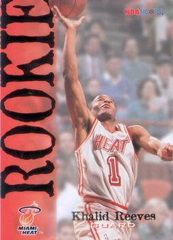 #344 Khalid Reeves - Miami Heat - 1994-95 Hoops Basketball