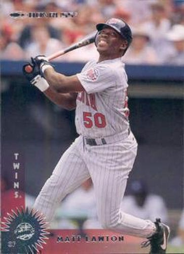 #344 Matt Lawton - Minnesota Twins - 1997 Donruss Baseball