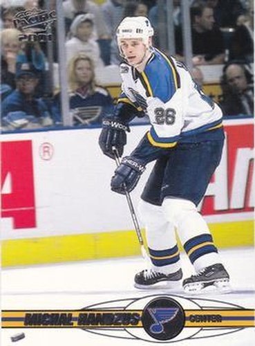 #344 Michal Handzus - St. Louis Blues - 2000-01 Pacific Hockey