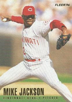 #344 Mike Jackson - Cincinnati Reds - 1996 Fleer Baseball