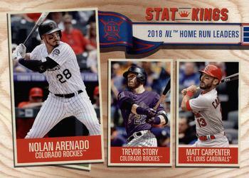 #344 Nolan Arenado / Trevor Story / Matt Carpenter - Colorado Rockies / St. Louis Cardinals - 2019 Topps Big League Baseball