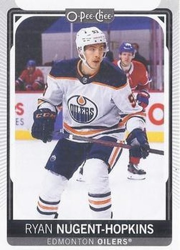 #344 Ryan Nugent-Hopkins - Edmonton Oilers - 2021-22 O-Pee-Chee Hockey