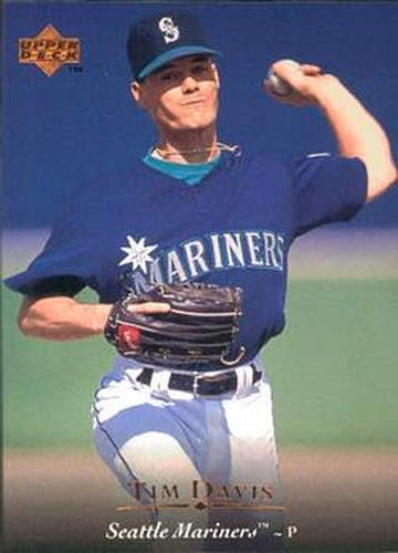 #344 Tim Davis - Seattle Mariners - 1995 Upper Deck Baseball