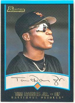#344 Timothy Raines Jr. - Baltimore Orioles - 2001 Bowman Baseball