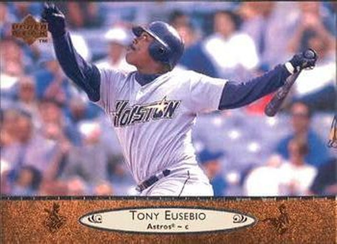 #344 Tony Eusebio - Houston Astros - 1996 Upper Deck Baseball
