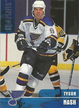 #344 Tyson Nash - St. Louis Blues - 1999-00 Be a Player Memorabilia Hockey