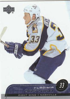 #344 Vladimir Orszagh - Nashville Predators - 2002-03 Upper Deck Hockey