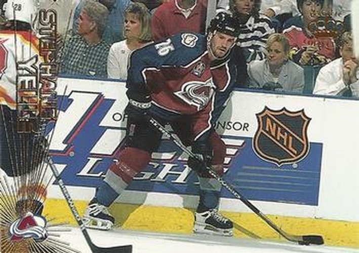 #344 Stephane Yelle - Colorado Avalanche - 1997-98 Pacific Crown Hockey