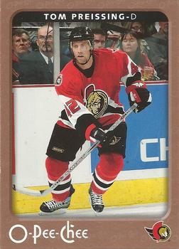#344 Tom Preissing - Ottawa Senators - 2006-07 O-Pee-Chee Hockey