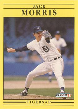#344 Lloyd Moseby - Detroit Tigers - 1991 Fleer Baseball