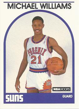 #344 Micheal Williams - Phoenix Suns - 1989-90 Hoops Basketball