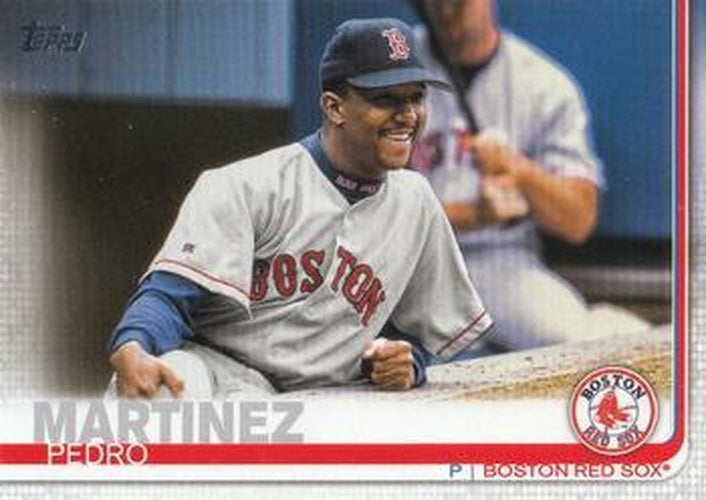 #344c Pedro Martinez - Boston Red Sox - 2019 Topps Baseball
