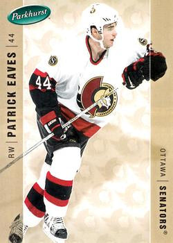 #345 Patrick Eaves - Ottawa Senators - 2005-06 Parkhurst Hockey