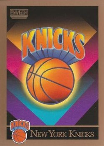 #345 New York Knicks - New York Knicks - 1990-91 SkyBox Basketball