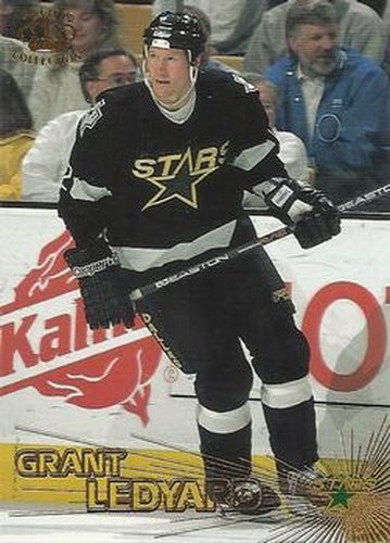 #345 Grant Ledyard - Dallas Stars - 1997-98 Pacific Crown Hockey