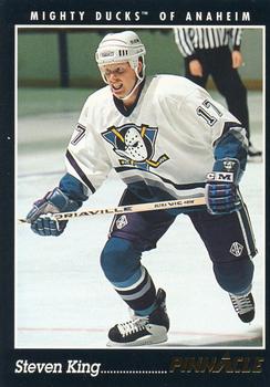 #345 Steven King - Anaheim Mighty Ducks - 1993-94 Pinnacle Hockey