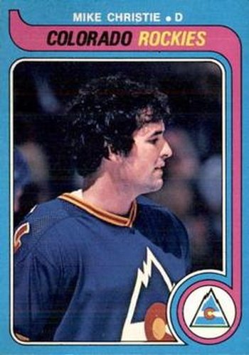 #345 Mike Christie - Colorado Rockies - 1979-80 O-Pee-Chee Hockey