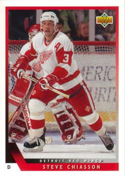 #345 Steve Chiasson - Detroit Red Wings - 1993-94 Upper Deck Hockey